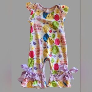 Colorful Easter Baby Romper